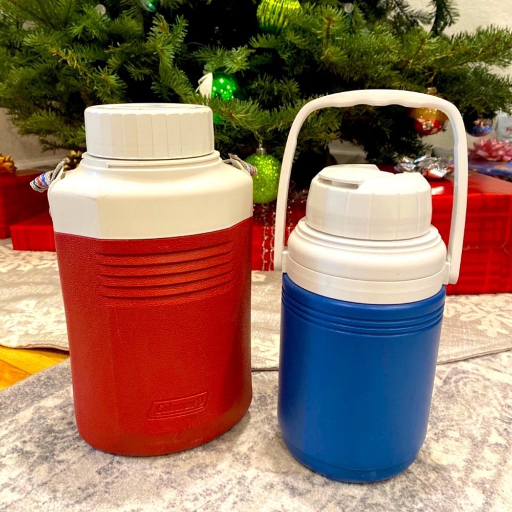 Vintage Coleman Beverage Canister Water Canteen